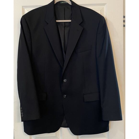 Lauren Ralph Lauren Other - Lauren Ralph Lauren Mens Blazer 44R Navy 100% Wool Canada Made Jacket VTG 1998